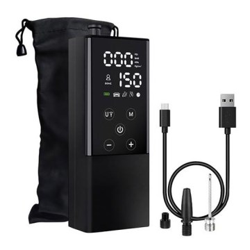 Ψηφιακή τρόμπα τσέπης 2000 mAh 5V μαύρο