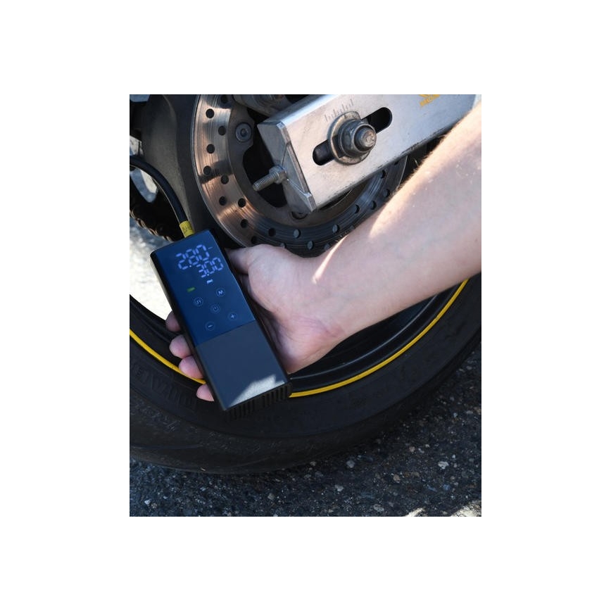 Ψηφιακό φορητό συμπιεστής 4000 mAh 5V μαύρο