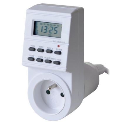 Ψηφιακό εβδομαδιαίο χρονικό ρελέ 16A/230V 200 mAh