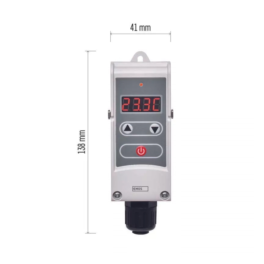 Ψηφιακός θερμοστάτης 230V