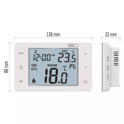 Ψηφιακός θερμοστάτης GoSmart 230V/6A