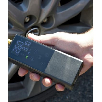 Ψηφιακό φορητό συμπιεστής 4000 mAh 5V μαύρο