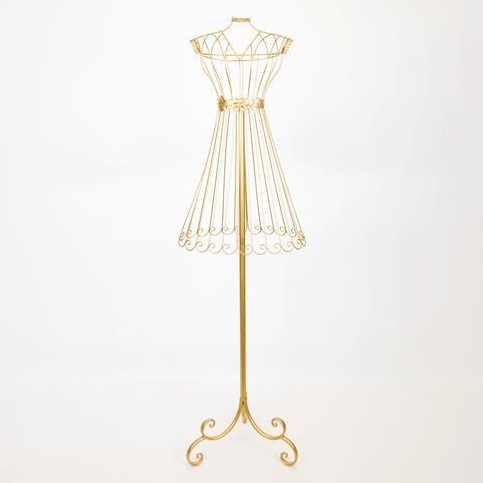 ​Καλόγερος σε σχήμα μπούστου 142x40,5 cm χρυσό